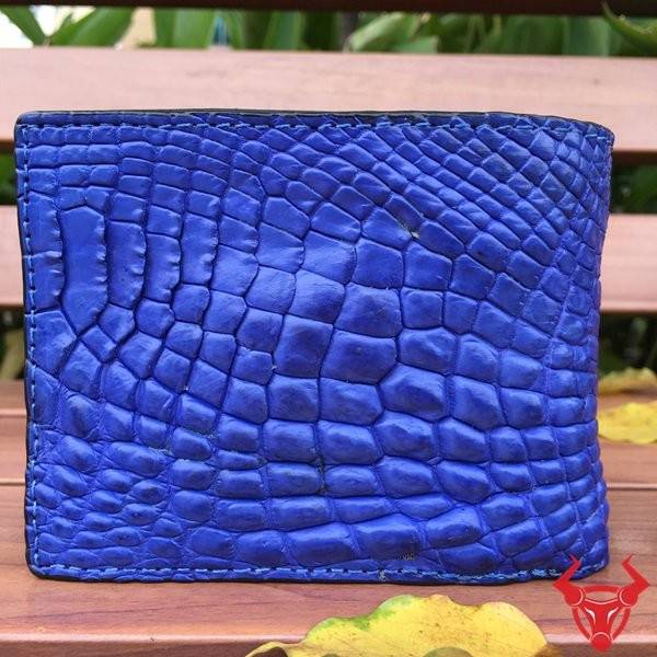 Bóp da cá sấu bàn tay xanh Coban VB1306: Phong cách độc đáo, bền vững và chất lượng cao