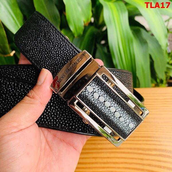 Thắt lưng cao cấp từ da cá đuối TLA17 khóa tự động
