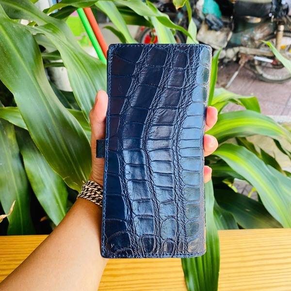 Ví gấp nam da cá sấu tiện dụng BYA8.