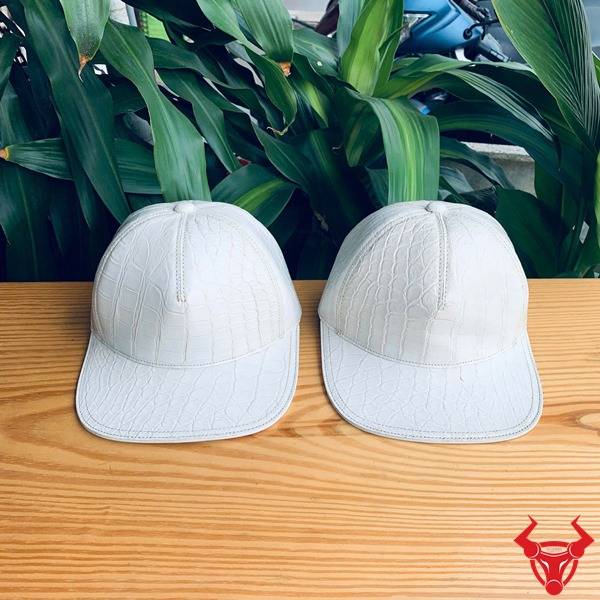 Nón Da Cá Sấu HipHop Streetwear Sang Trọng Nón HipHop da cá sấu phong cách cá tính.