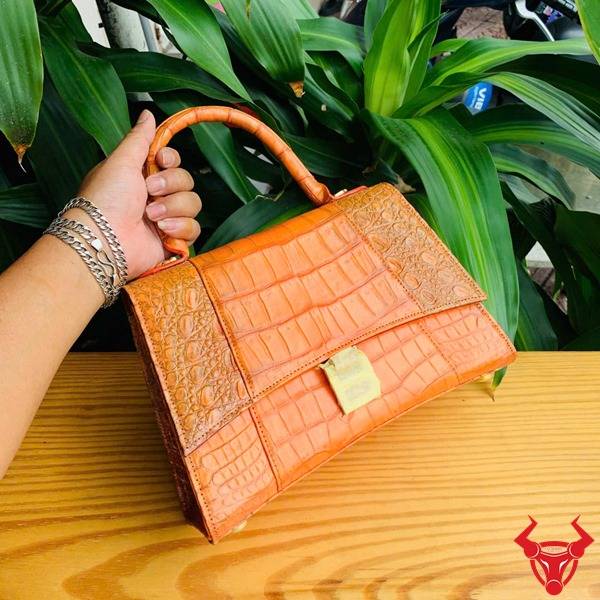 Túi xách nữ da bụng cá sấu TTL02 thời trang.