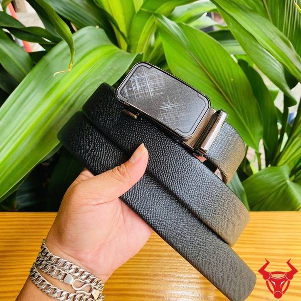 Thắt lưng nam cao cấp da bò Taiga khóa ray TLRN18.