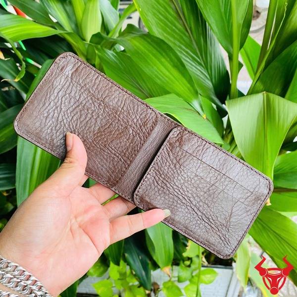 Ví sen da bụng cá sấu VTAA8 cao cấp.