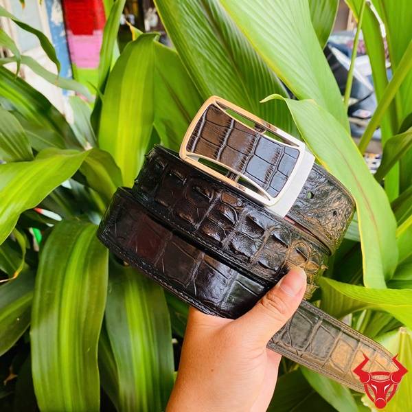 Thắt Lưng Da Cá Sấu Gù TSK133 – Đẳng Cấp Nam Giới Hiện Đại Thắt lưng da cá sấu gù bản 4cm TSK133 khóa inox cao cấp.