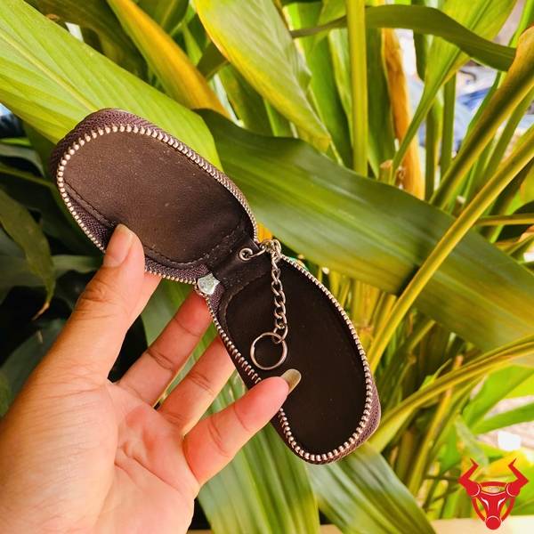 Bao Da Cá Sấu Thật Dành Cho Chìa Khóa Xe Bao da cá sấu tạo điểm nhấn phong cách.