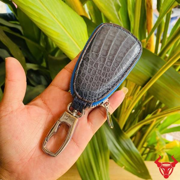 Bao Da Cá Sấu Chống Trầy Xước Chìa Khóa Bao da cá sấu cho chìa khóa xe sang.