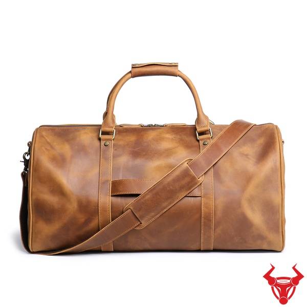 Túi xách du lịch TT10 da bò sáp cao cấp