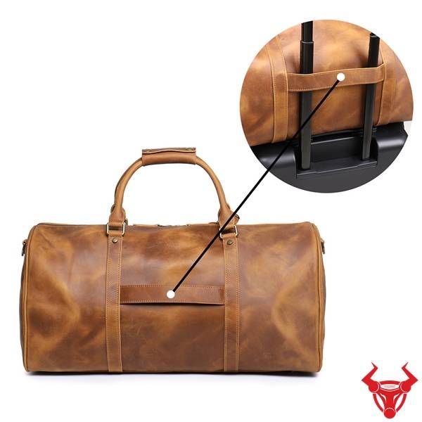 Túi du lịch da bò sáp TT10 bền bỉ cao cấp