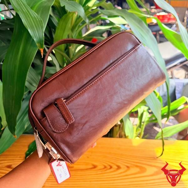 Clutch cầm tay da bò CL69 cao cấp.