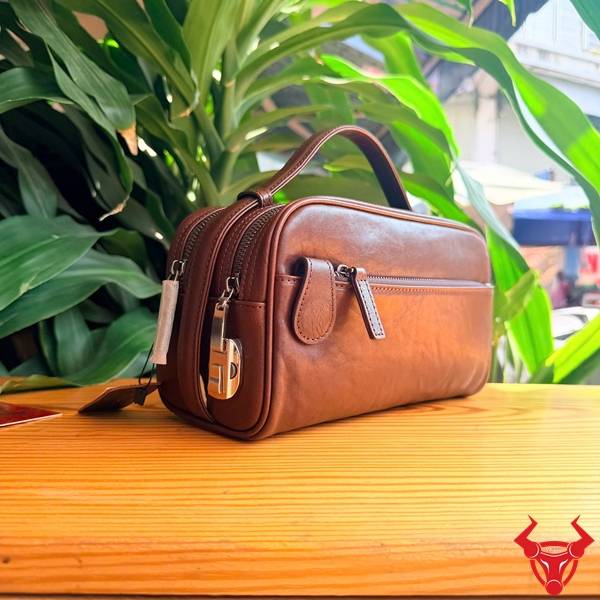 Clutch da bò CL69 màu nâu đa dụng.