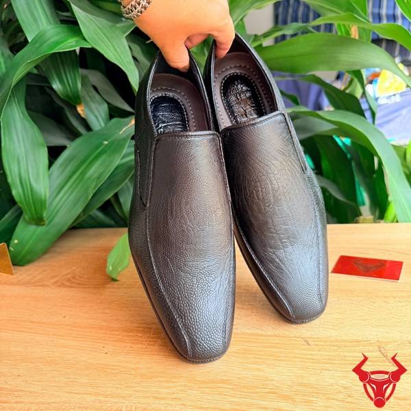 Giày Da Đà Điểu Bền Đẹp Theo Thời Gian Giày tây da chân đà điểu cao cấp.