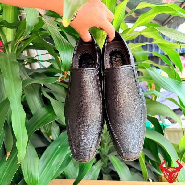 Giày Da Chân Đà Điểu Cao Cấp Nam Giày tây da đà điểu phong cách cao cấp.