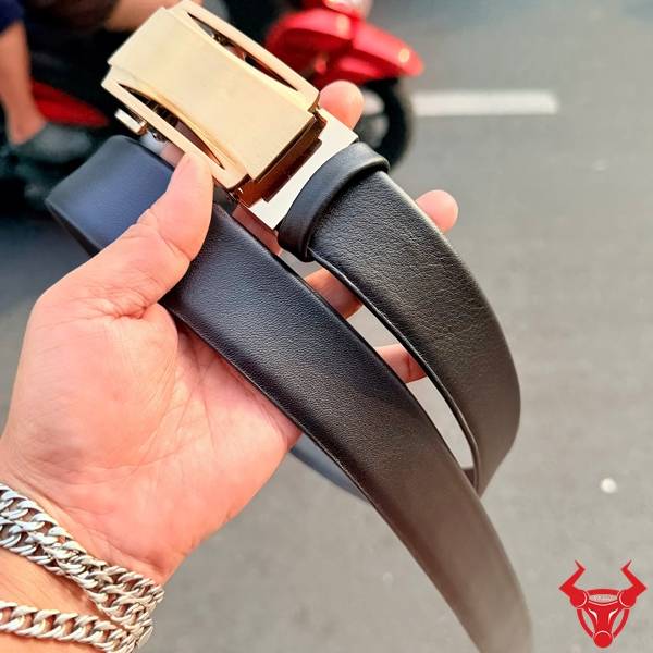 Thắt lưng nam da bò Nappa TLRN05 mềm dẻo sang trọng.