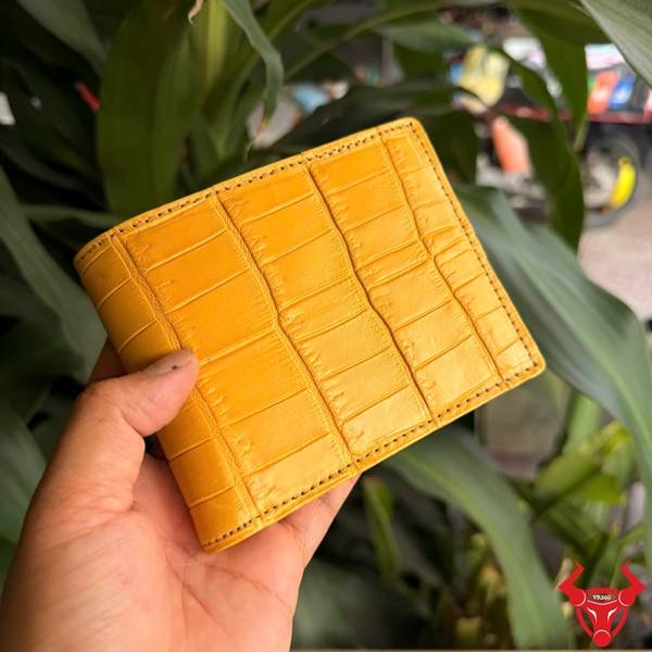 Ví Da Cá Sấu VBA8-TL Sang Trọng Và Nổi Bật Ví da cá sấu Thái Lan VBA8-TL phong cách quý ông