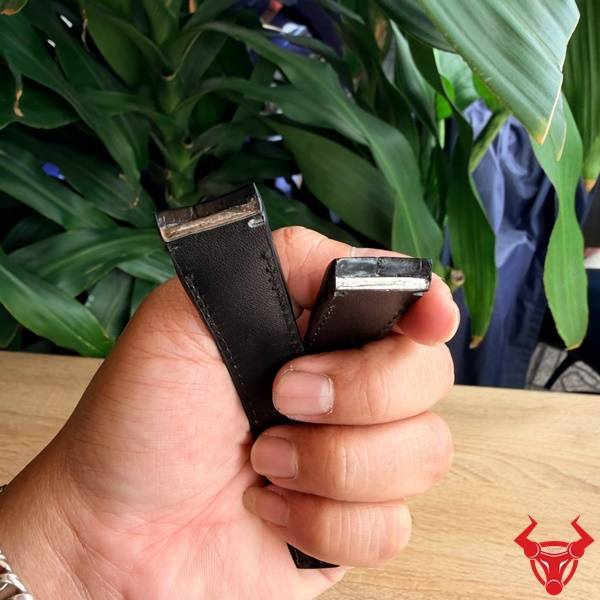 Dây đồng hồ da cá sấu DHYC04 bền đẹp cao cấp