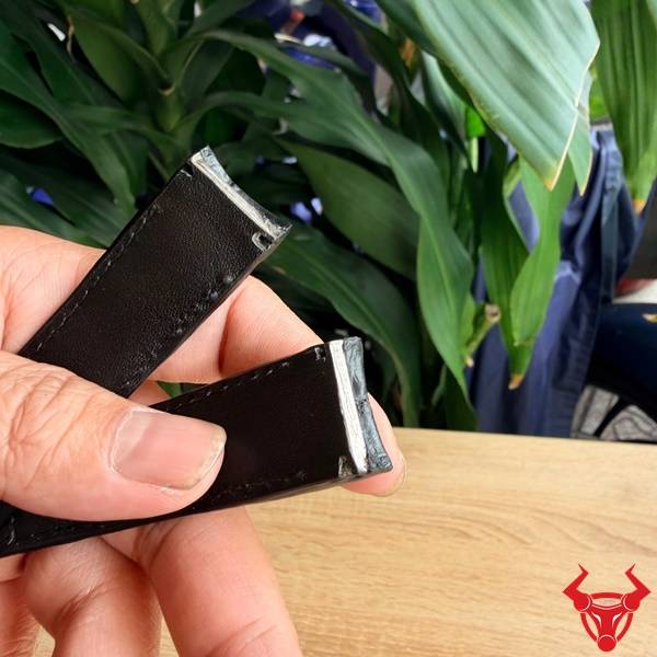 Dây đồng hồ da cá sấu DHYC04 phong cách quý ông