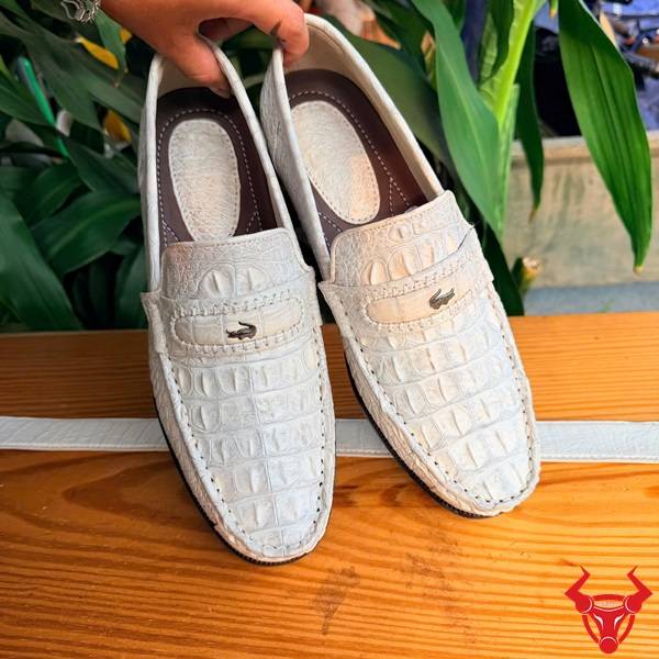 Giày tây da cá sấu cao cấp thủ công tinh tế