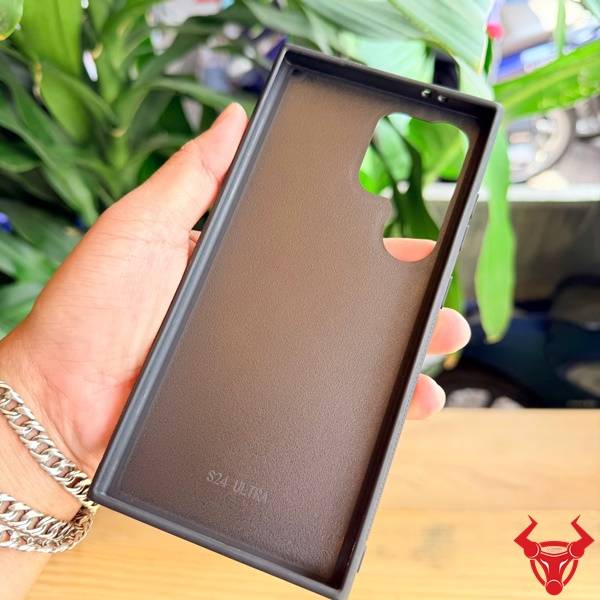 Ốp da cá sấu 8 gù OSBA4 phong cách cao cấp S24 Ultra