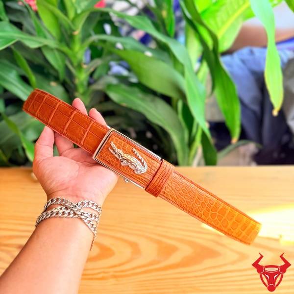 Thắt lưng da cá sấu Thái Lan TSK135 tinh tế sang trọng