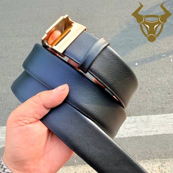 Thắt lưng nam da bò Nappa cao cấp thiết kế thời trang