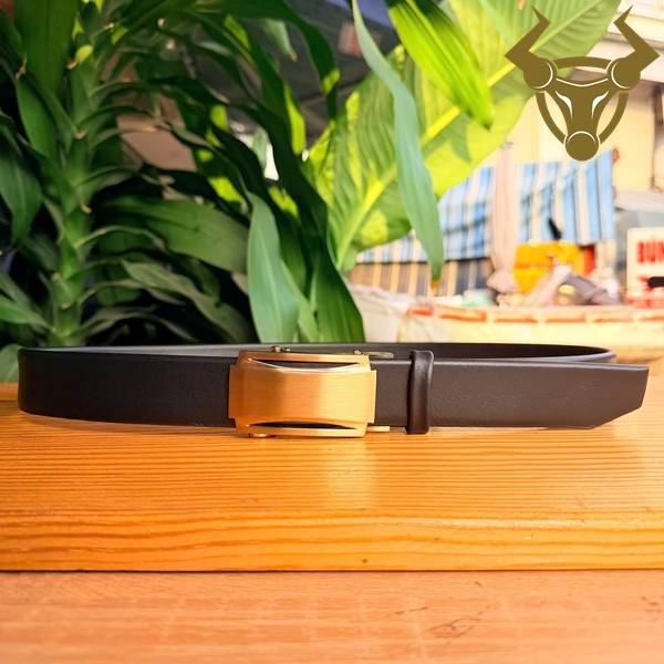 Thắt lưng nam da bò Nappa mềm dẻo bền bỉ khóa tự động