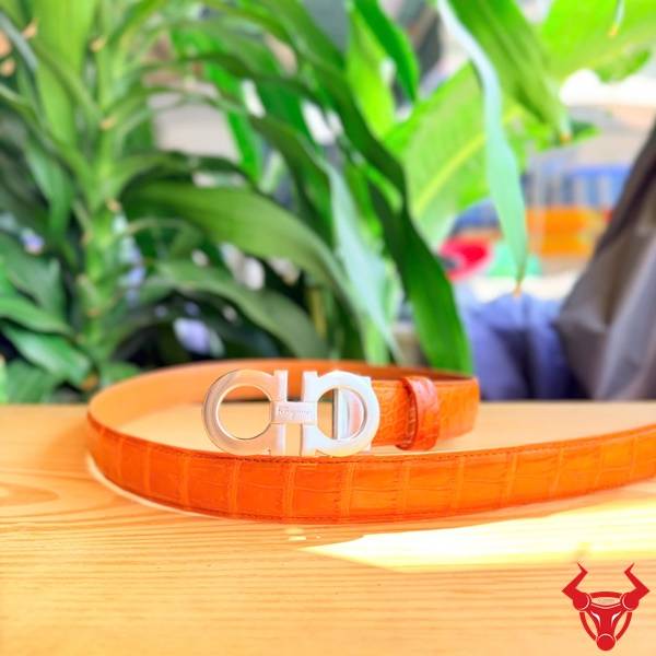 Thắt lưng da cá sấu Thái Lan TSK90 tinh tế sang trọng