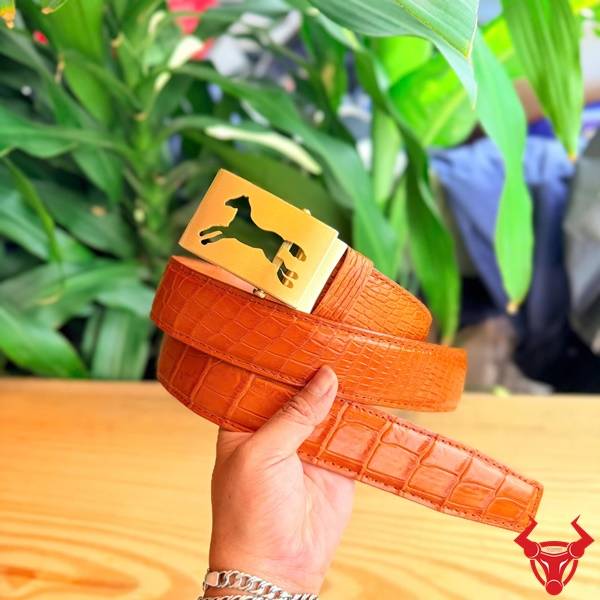 Thắt lưng da cá sấu Thái Lan TSK4 tinh tế sang trọng