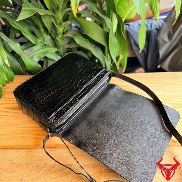 Túi đeo chéo nam da cá sấu TYC10 phong cách cao cấp