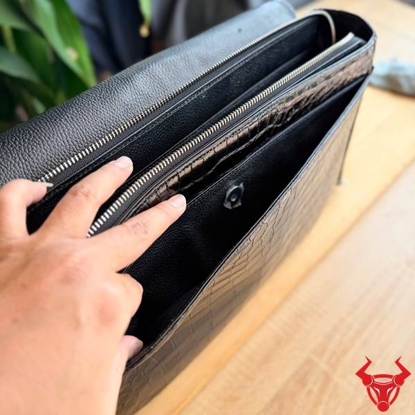 Túi da cá sấu TYC10 lịch lãm đeo chéo cao cấp