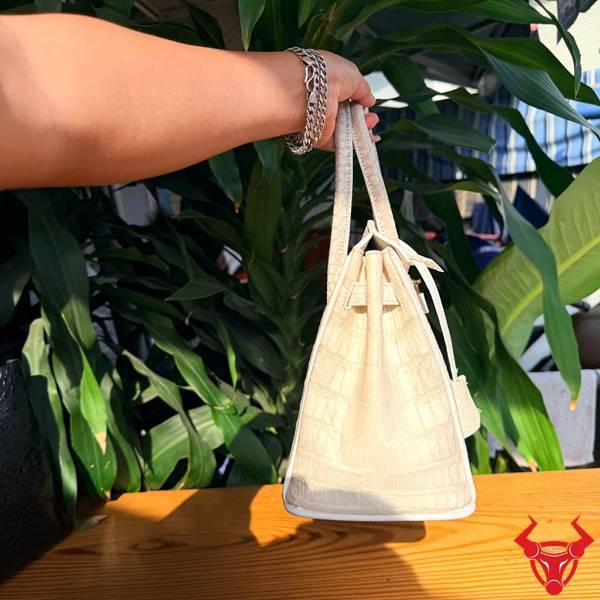 Túi Xách Nữ Da Cá Sấu Bạch Tạng TCA8 Phong Cách Đẳng Cấp Túi xách da cá sấu bạch tạng TCA8 phong cách đẳng cấp