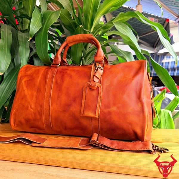 Túi du lịch da bò VEG bền bỉ TT15