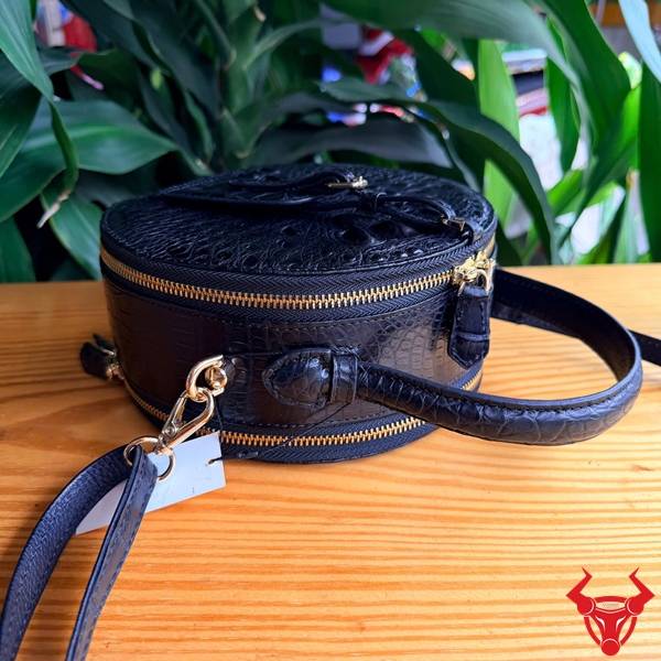 Túi Xách Da Cá Sấu Gù Lưng TWBA4 Phong Cách Nữ Tính Túi xách da cá sấu TWBA4 phong cách thanh lịch