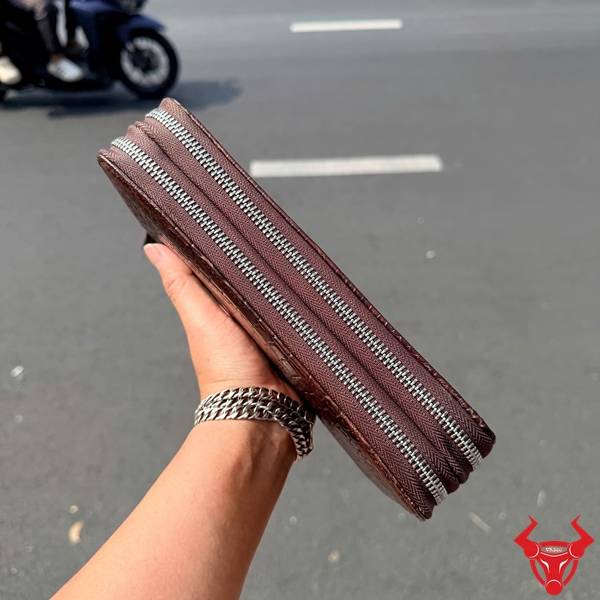 Ví da cá sấu bền đẹp BEA8