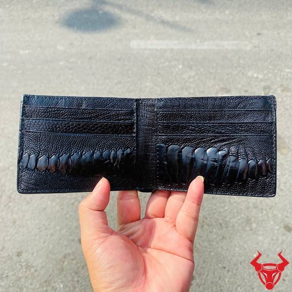 Ví mini da chân đà điểu cao cấp VGAD1