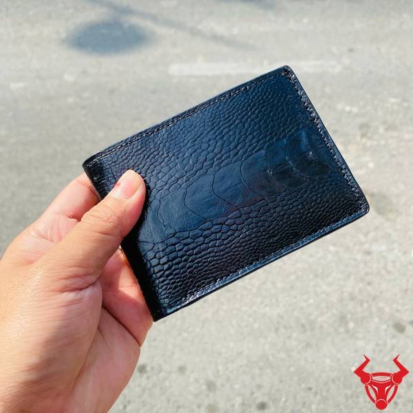 Ví mini da chân đà điểu VGAD1 khác biệt ấn tượng