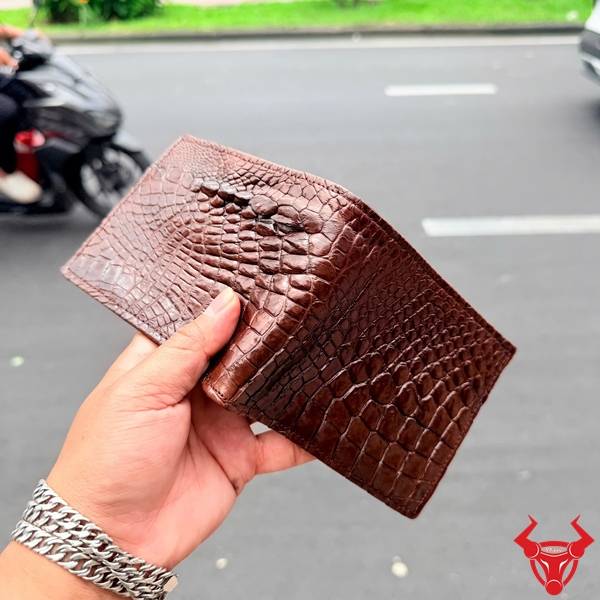 Ví nam da cá sấu gai tay VBA5 đẳng cấp