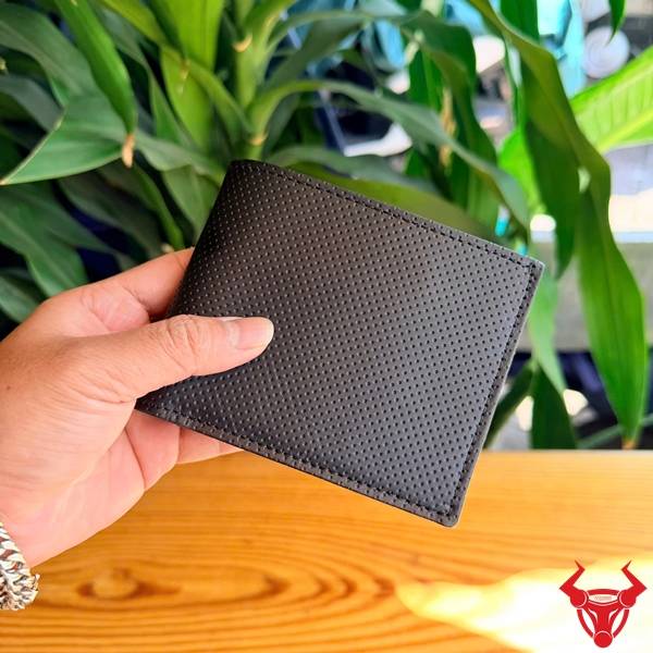 Ví nam da bò thật tiện dụng nhiều ngăn VDB84 Ví nam da bò form ngang tiện dụng VDB84