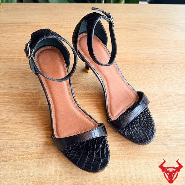 Giày cao gót 8cm da cá sấu DJDA8 phong cách sang trọng thanh lịch