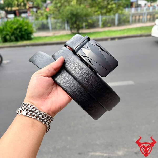 dây lưng nam cao cấp phong cách quý ông khóa ray