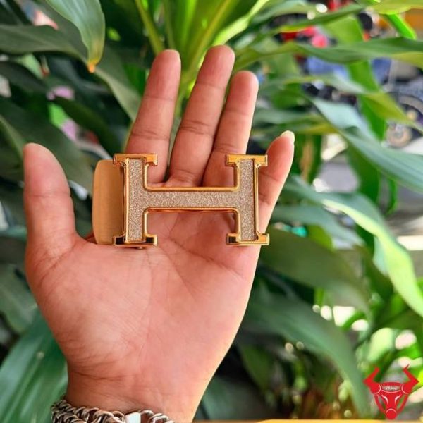 Khóa thắt lưng ray trượt K103 bằng thép dành cho dây bản 3.5cm.