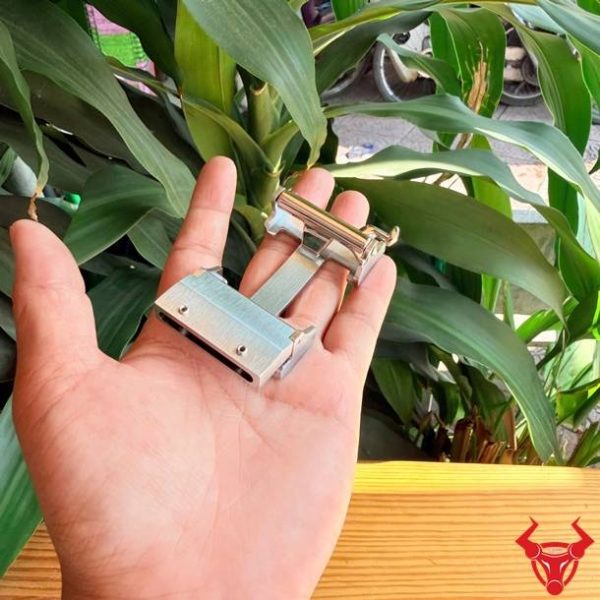 Mặt Khóa Thắt Lưng K103 Chữ H Phong Cách Doanh Nhân Mặt khóa thép chữ H K103 dành cho dây lưng nam bản 3.5cm.
