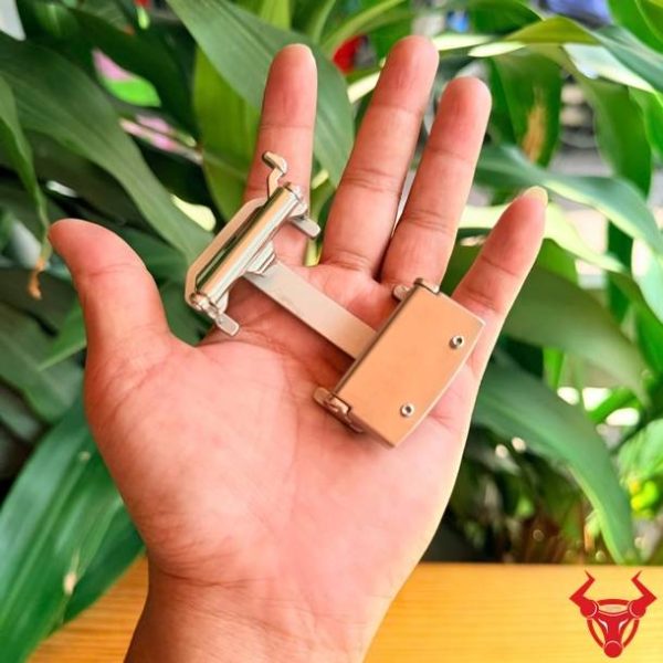 Mặt khóa ray trượt tự động K70-B dành cho dây lưng bản 3.5cm.