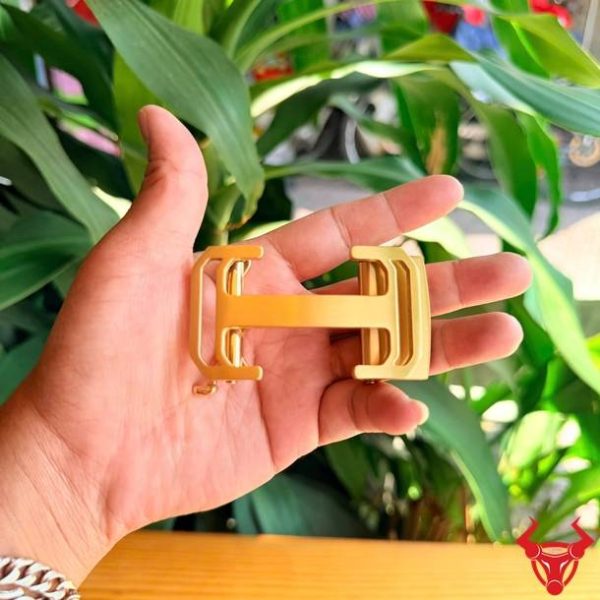 Mặt khóa thắt lưng thép K70-B bản 3.5cm phong cách lịch lãm.