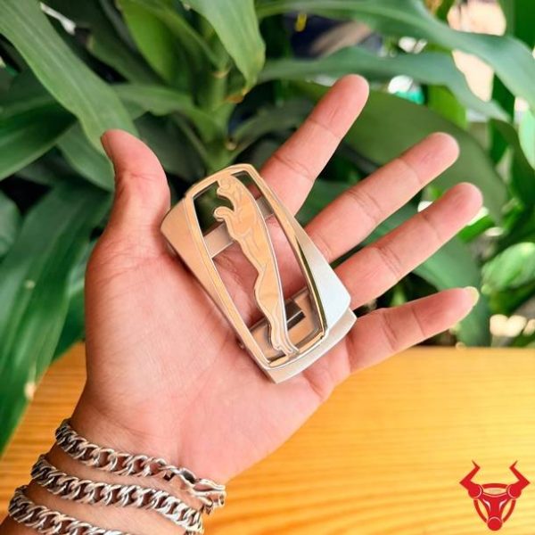 Mặt Khóa Hình Con Báo K139 Cao Cấp Cho Nam Giới Mặt khóa thắt lưng thép hình con báo K138 cao cấp dành cho nam.