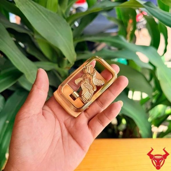 Mặt Khóa Thắt Lưng Thép Hình Đại Bàng K7 Ray Trượt Tự Động Mặt khóa thắt lưng thép hình đại bàng K7 bền đẹp dành cho nam.