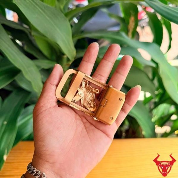 Khóa Thắt Lưng Nam K7 Hình Đại Bàng Cao Cấp Bản 3.5cm Mặt khóa ray trượt tự động K7 hình đại bàng dành cho nam.