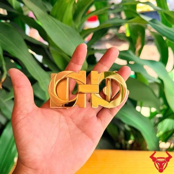 Mặt khóa dây lưng K90-B thép cao cấp bền đẹp theo thời gian.