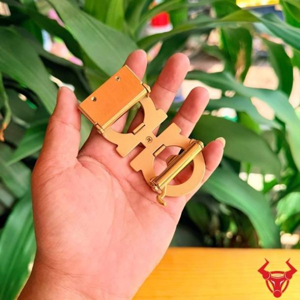 Mặt khóa thắt lưng thép K90-B cao cấp dành cho nam giới.