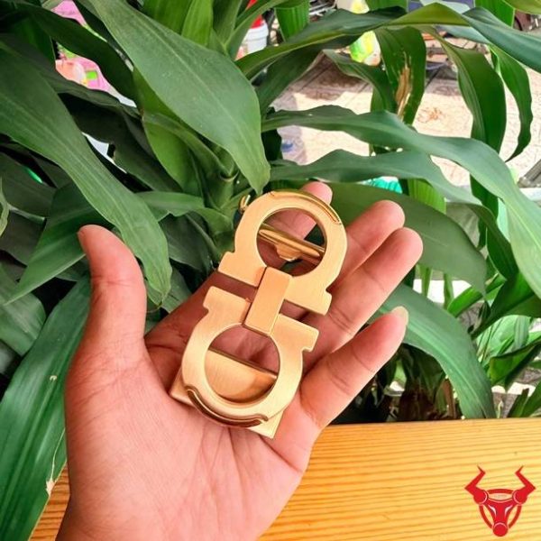 Mặt khóa dây nịt K90-C thép cao cấp bản 3.5cm.