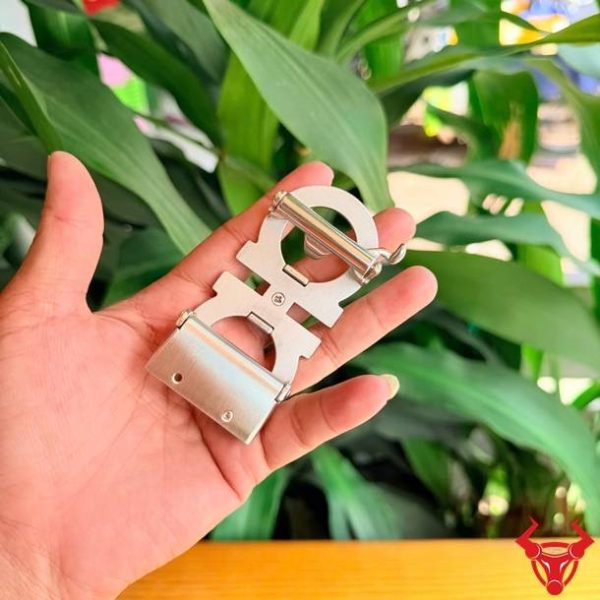Mặt khóa dây lưng nam K90-C thép cao cấp phong cách hiện đại.